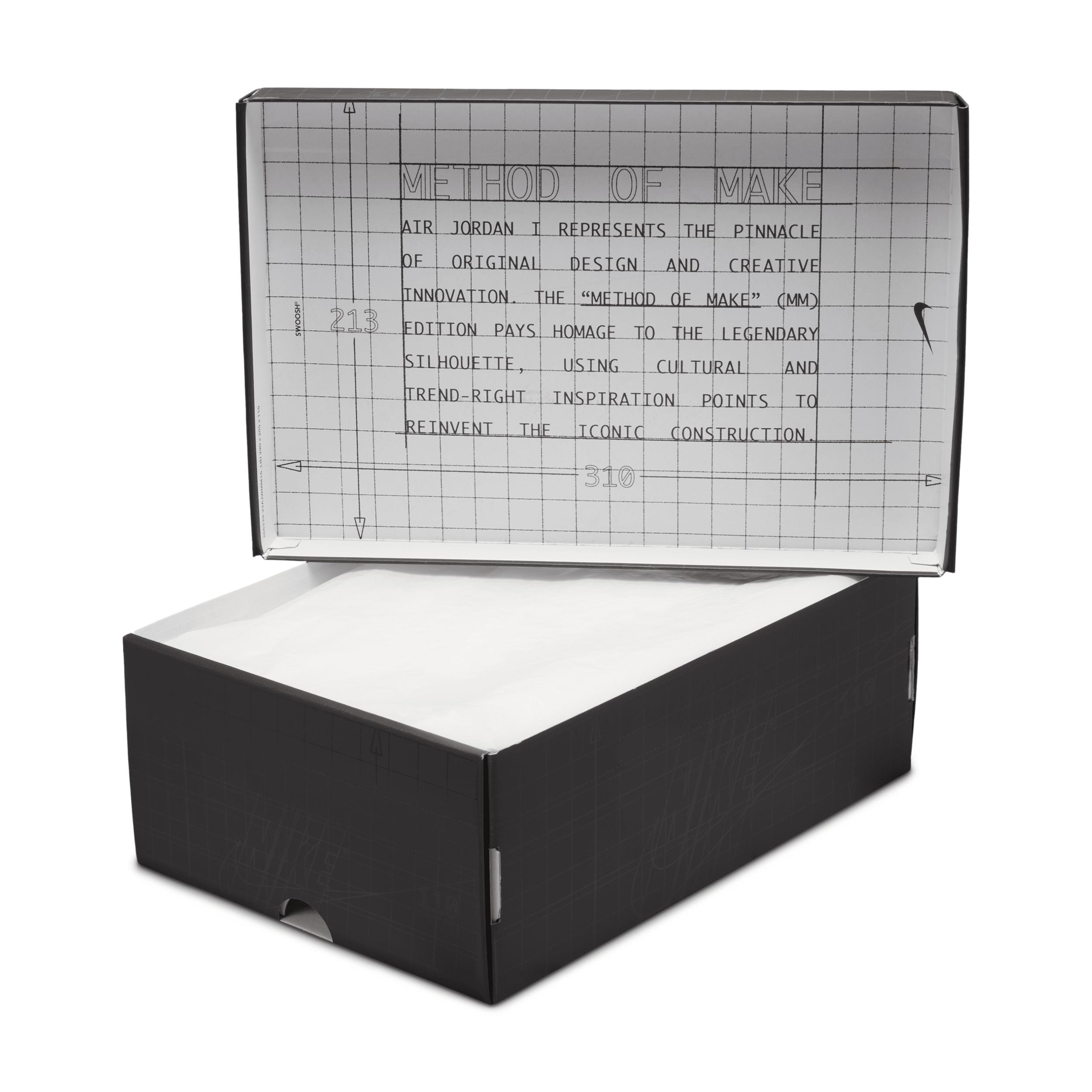 Jordan Womens Jordan Air Jordan 1 MM High - Womens Shoes Black/Grey Product Image