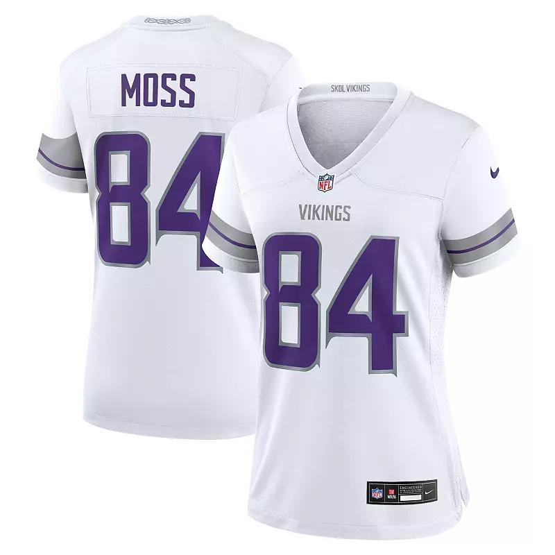 Randy Moss Minnesota Vikings Nike Womens NFL Game Football Jersey | 67NW0BAZW63-EQ2 Product Image