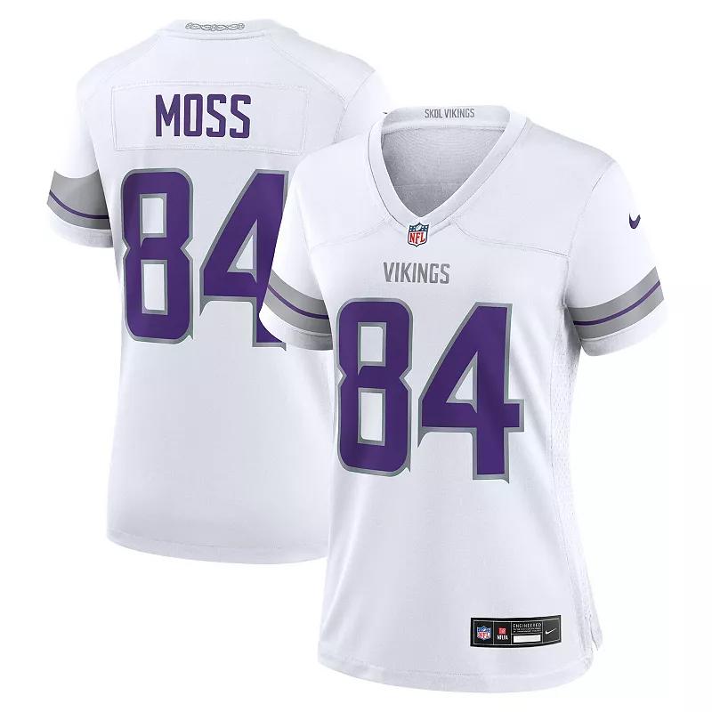 Randy Moss Minnesota Vikings Nike Womens NFL Game Football Jersey | 67NW0BAZW63-EQ2 Product Image