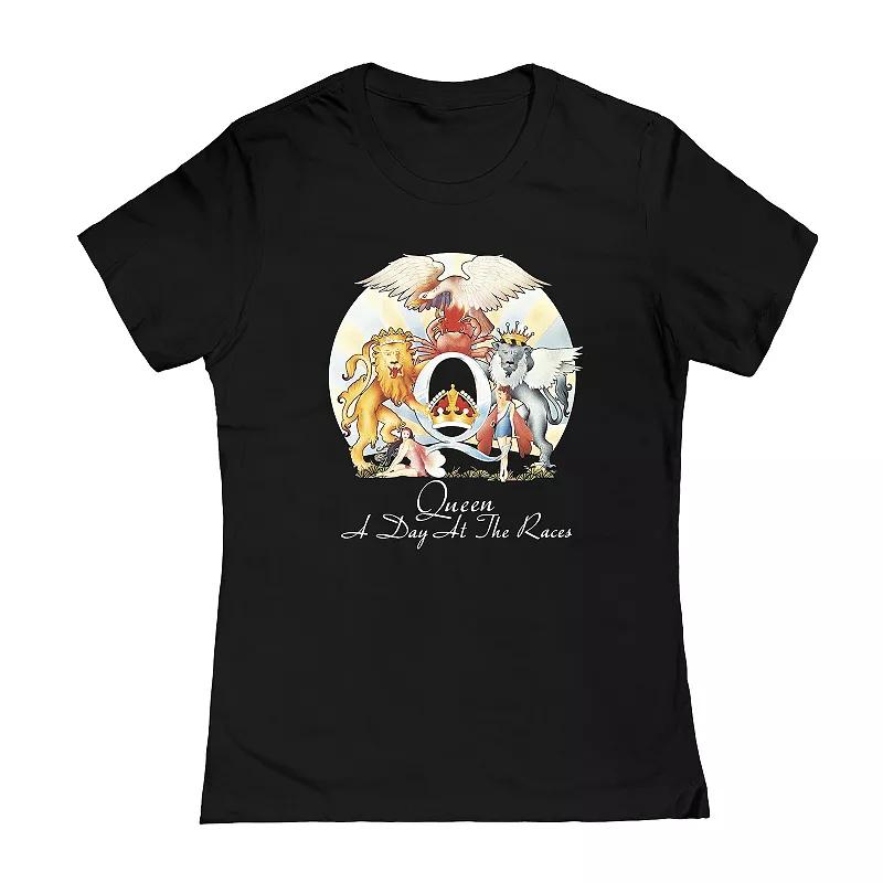 Juniors' Rolling Stones Distress Flag Graphic Tee, Girl's,  Product Image