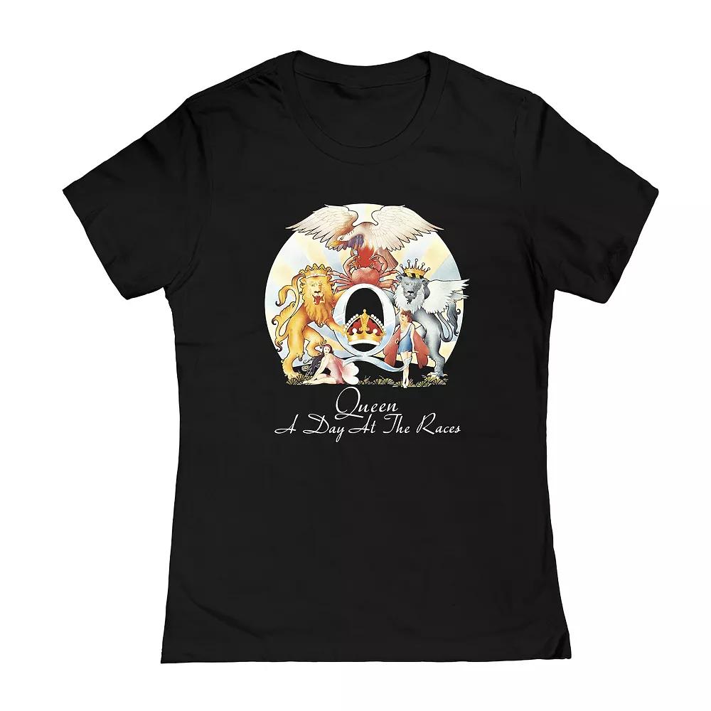 Juniors' Rolling Stones Distress Flag Graphic Tee, Girl's,  Product Image