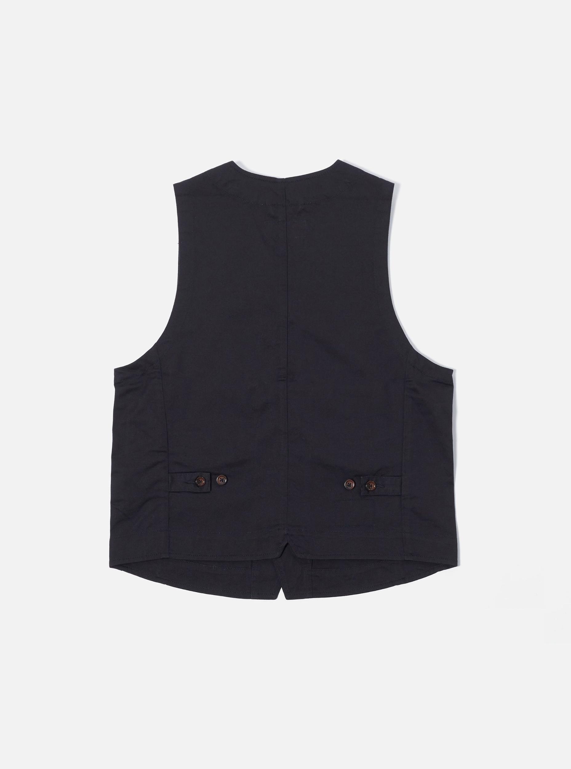 Black Twill Field Waistcoat Product Image