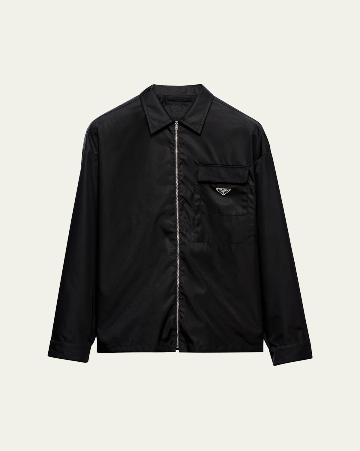 Mens Re-Nylon Zip Shirt Product Image