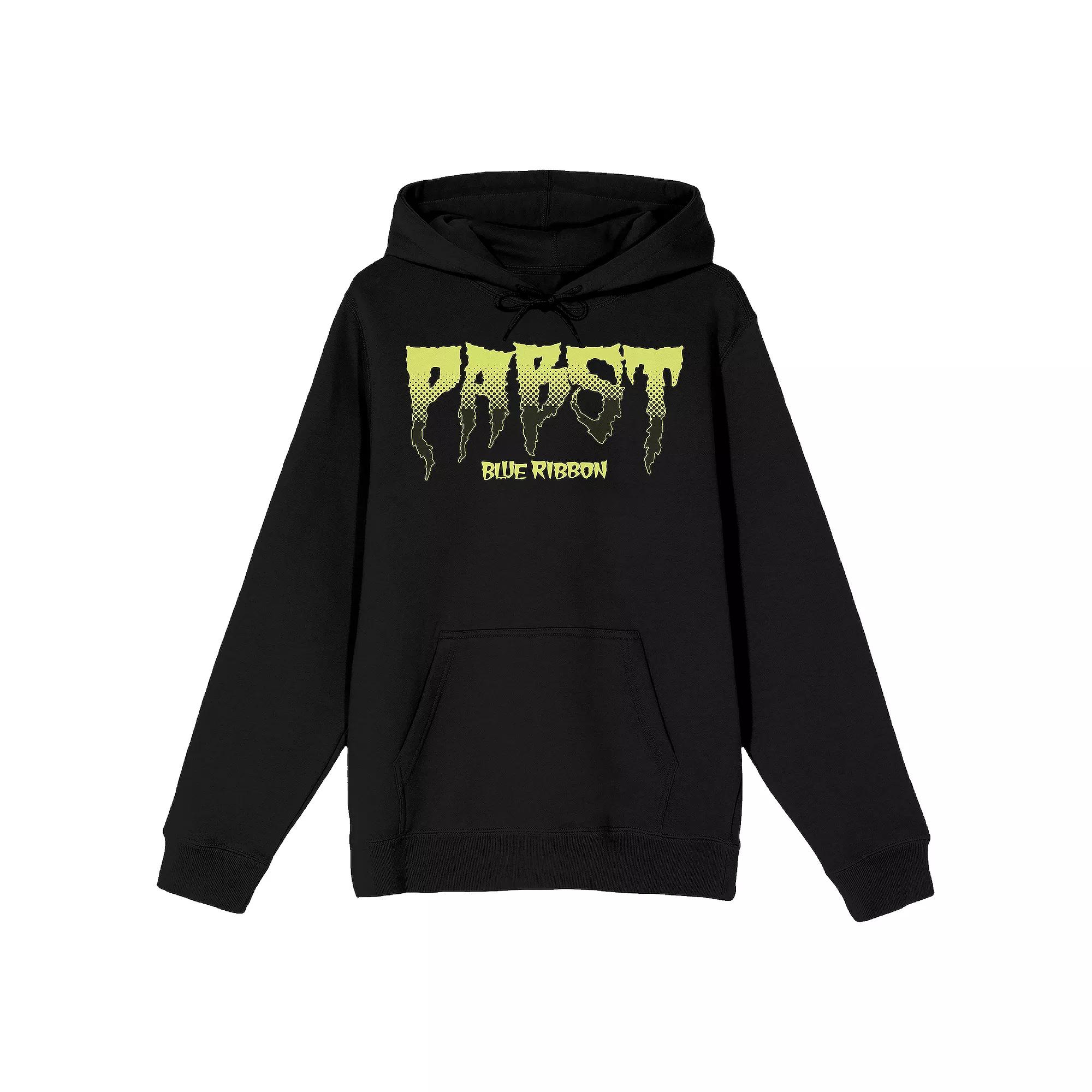 Men's Pabst Blue Ribbon Spooky Graphic Hoodie,  Product Image