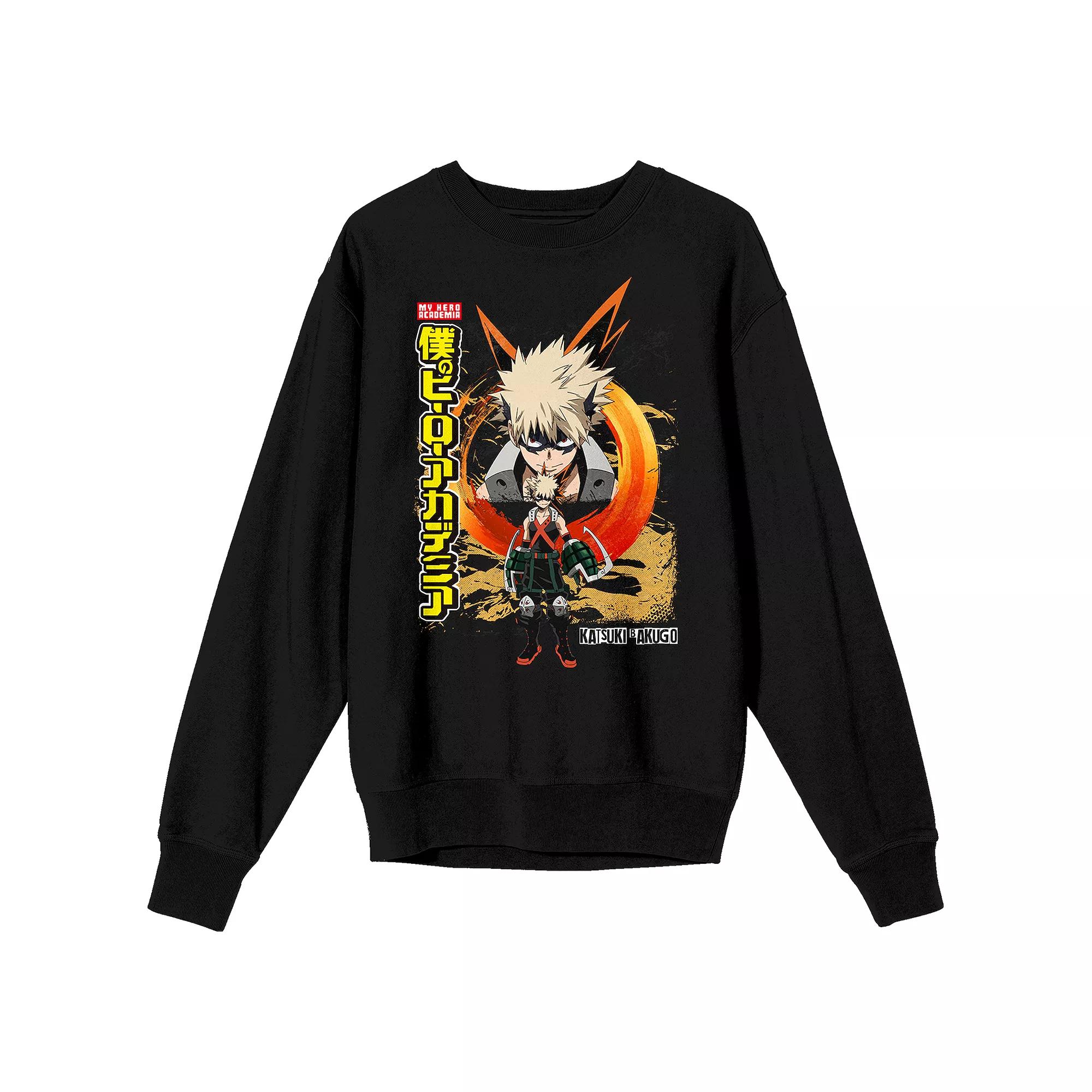 Men's My Hero Academia Bakugo Sweatshirt,  Product Image