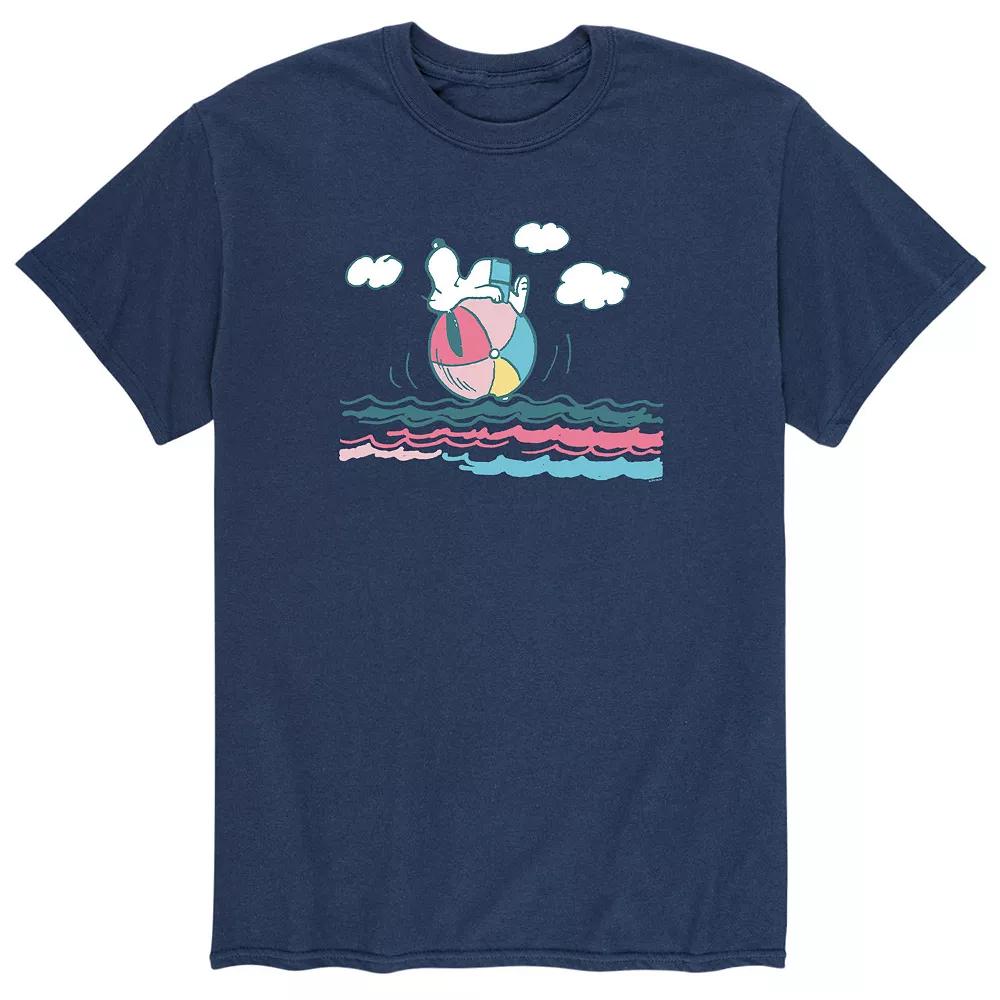 Men's Peanuts Snoopy Beach Ball Tee,  Product Image