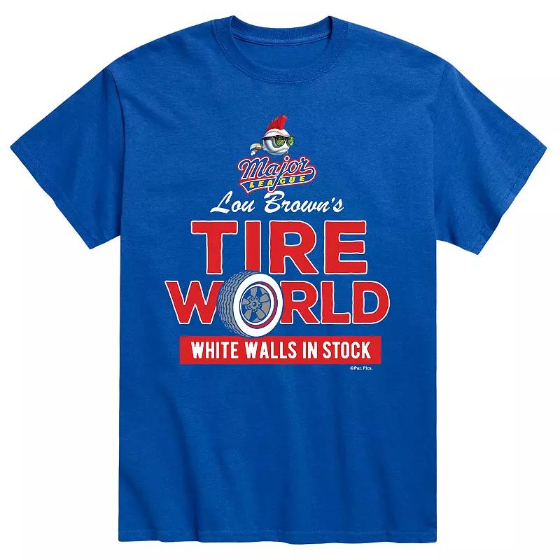 Men's Major League Tire World Tee,  Product Image