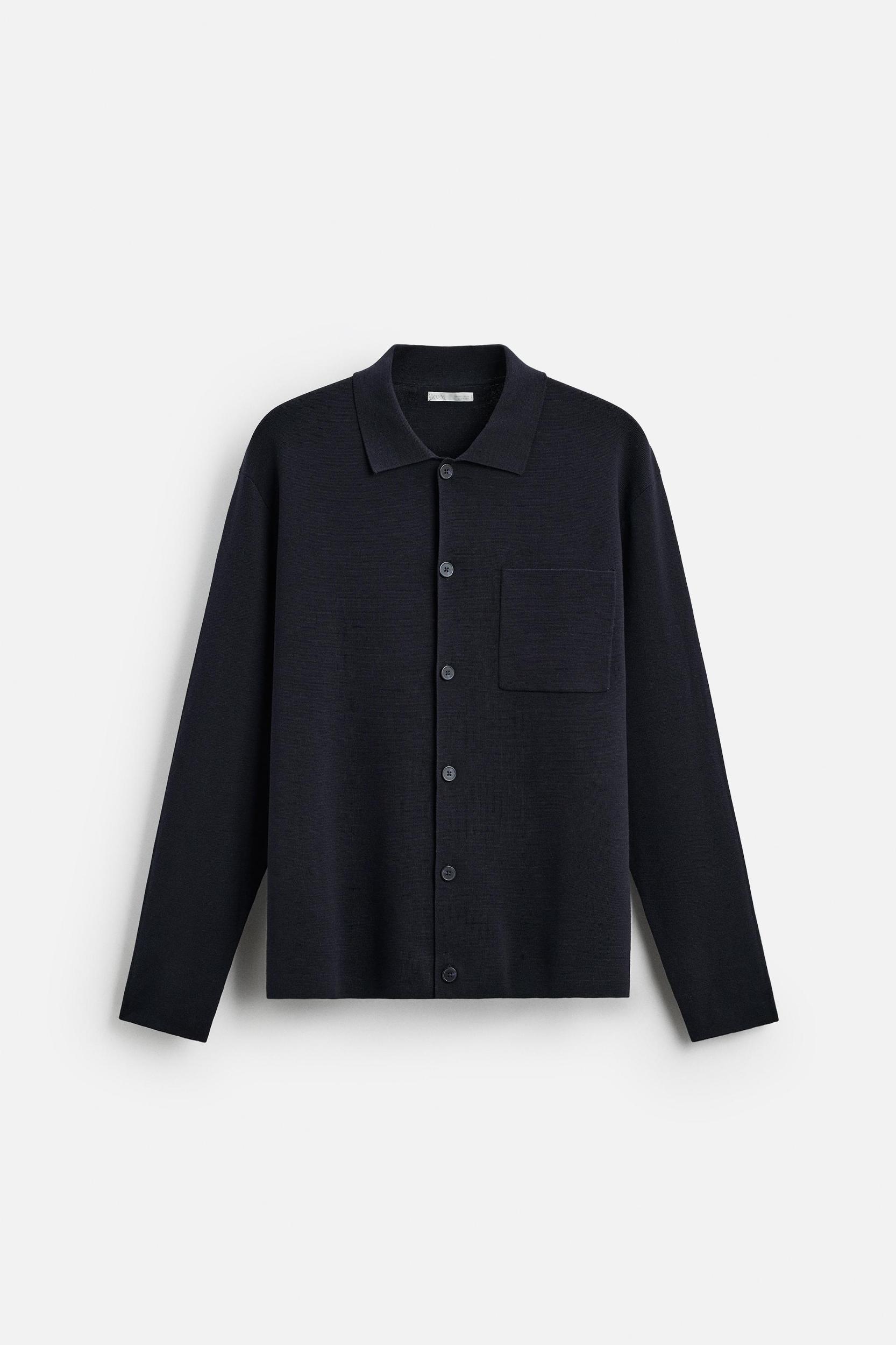 POCKETED COTTON CARDIGAN Product Image