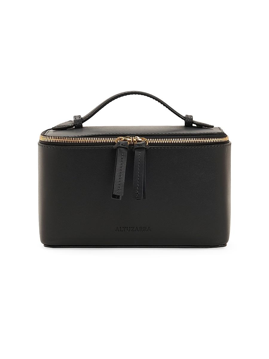 Womens Vanity Leather Bag Product Image