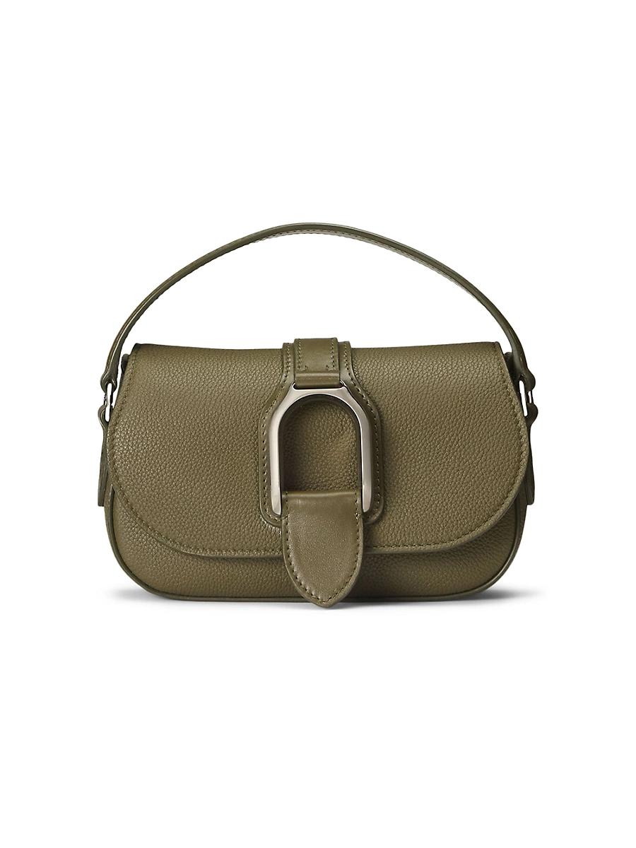 Womens Mini Pebbled Leather Crossbody Bag Product Image