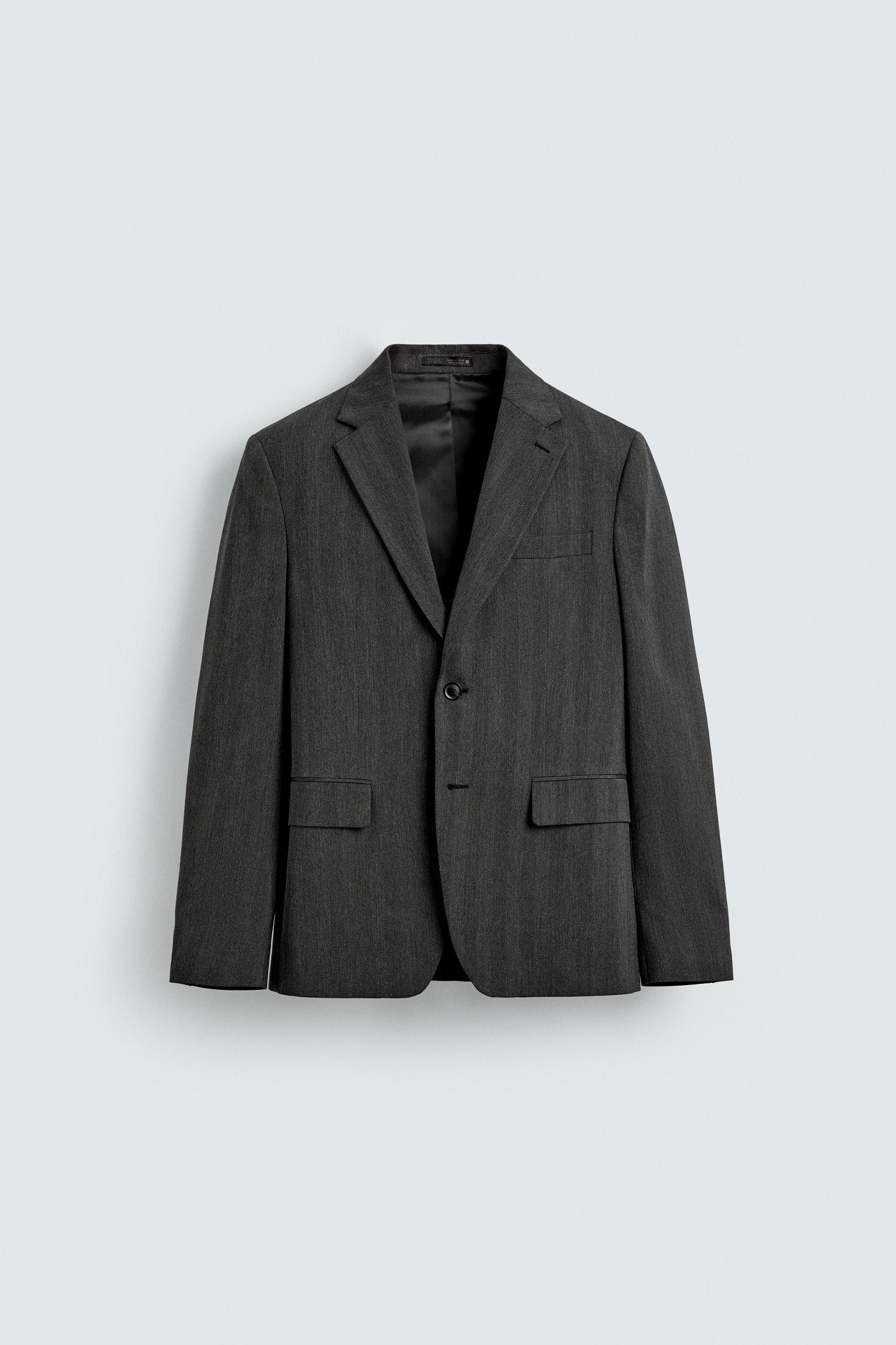 HERRINGBONE SUIT BLAZER Product Image