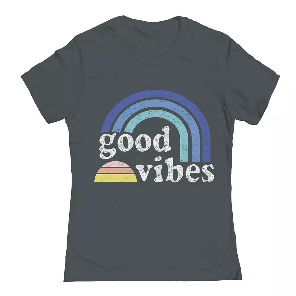 Juniors' Grayson Threads The Label Rainbow Vibes Graphic Tee, Girl's,  Product Image