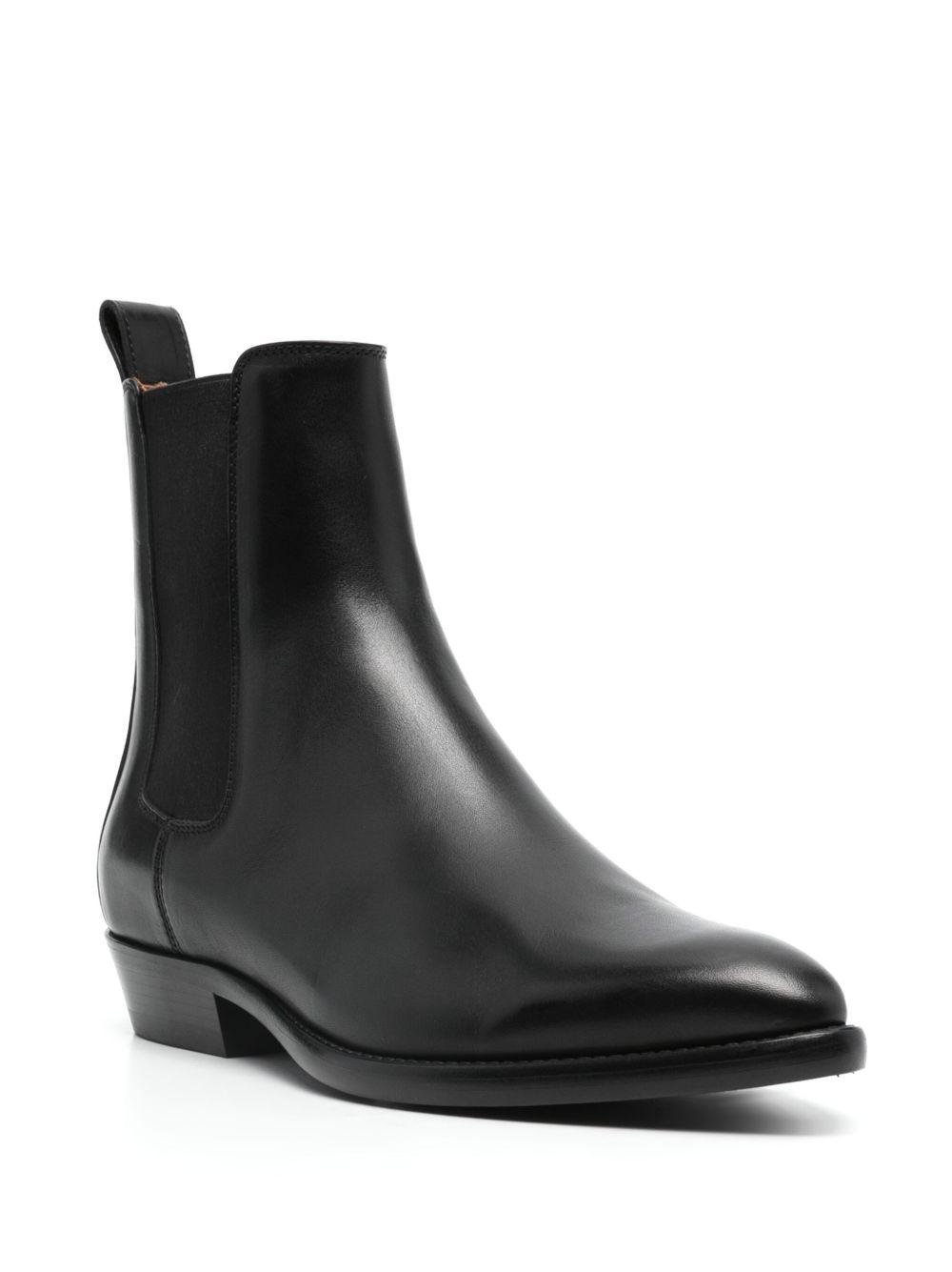 30mm leather ankle boots Product Image