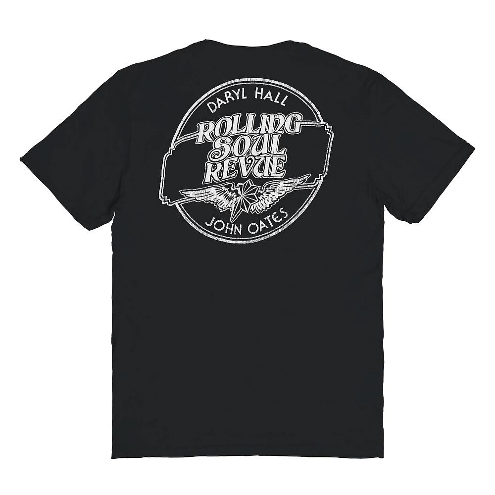 Men's Rolling Soul Revue Graphic Tee, Size: Large, Black Product Image