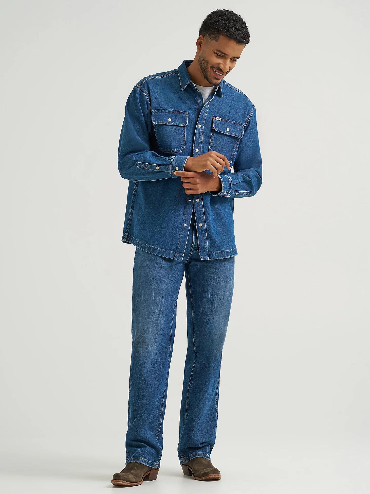 Men's Loose Straight Jean | Men's JEANS | Wrangler® Product Image