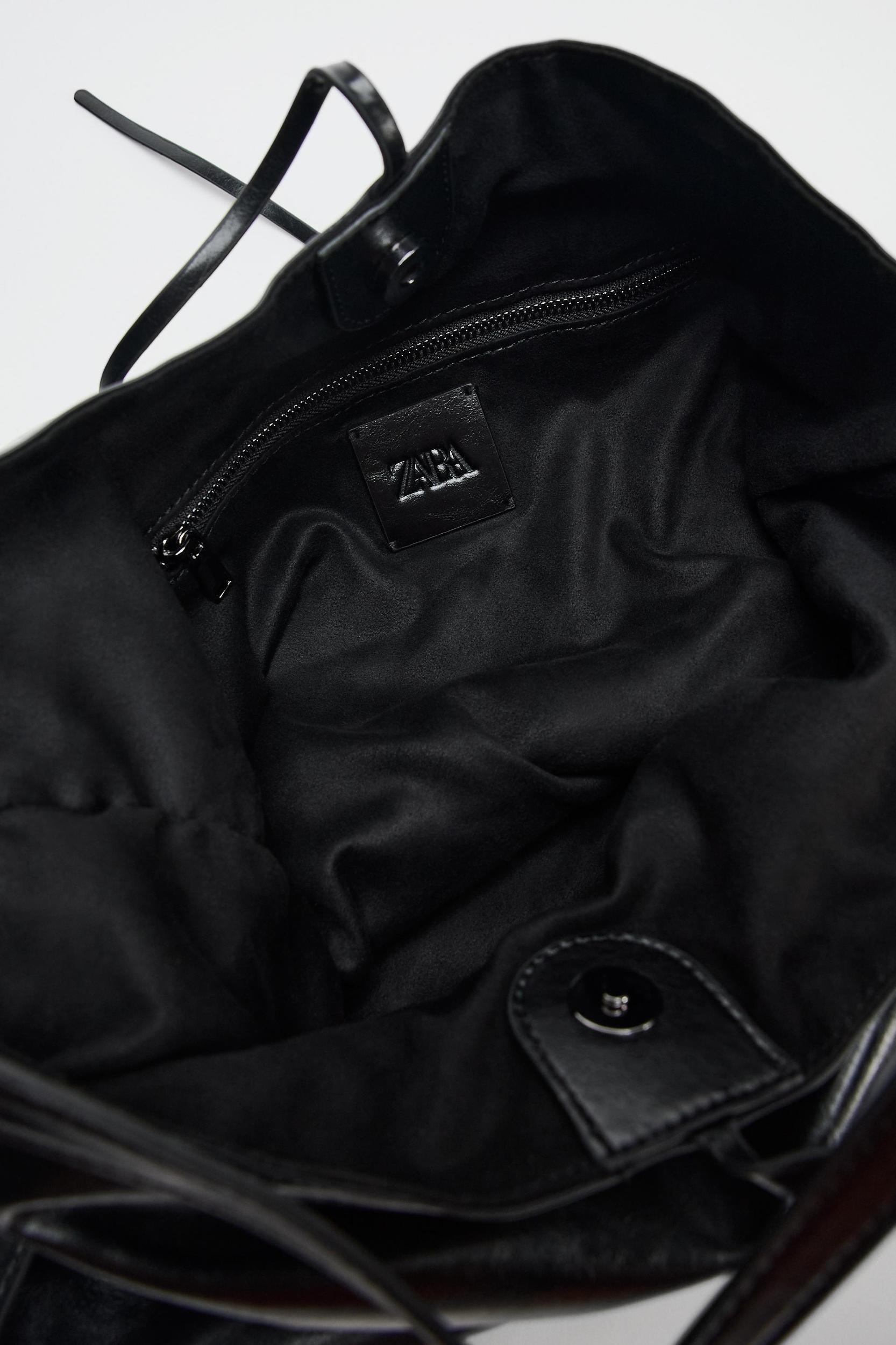 BUCKET BAG WITH BUCKLES Product Image