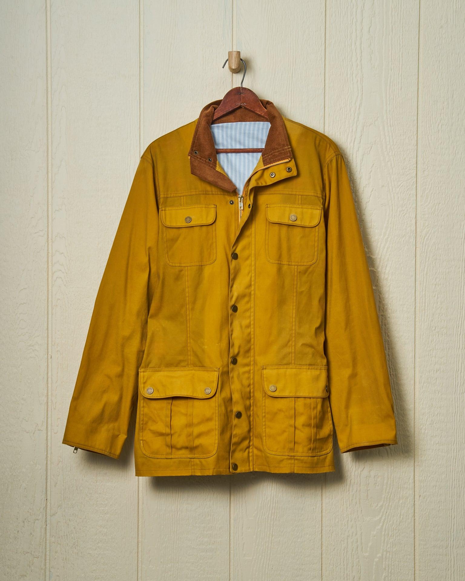 Aberdeen Jacket in Goldenrod Waxed Canvas Product Image
