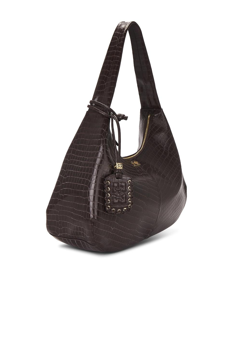 Ganni Bou Hobo XXL Croco Bag Ganni Product Image