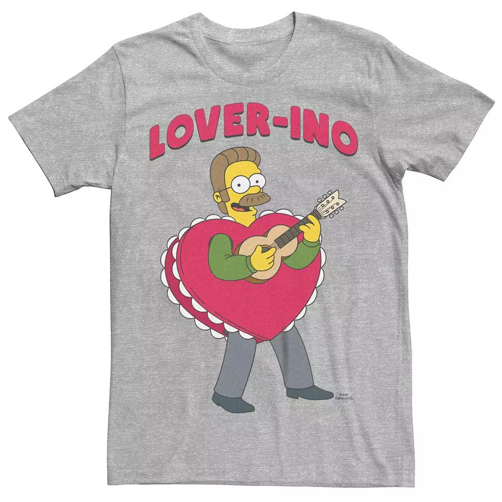 Big & Tall The Simpsons Flanders Lover Tee, Men's,  Product Image