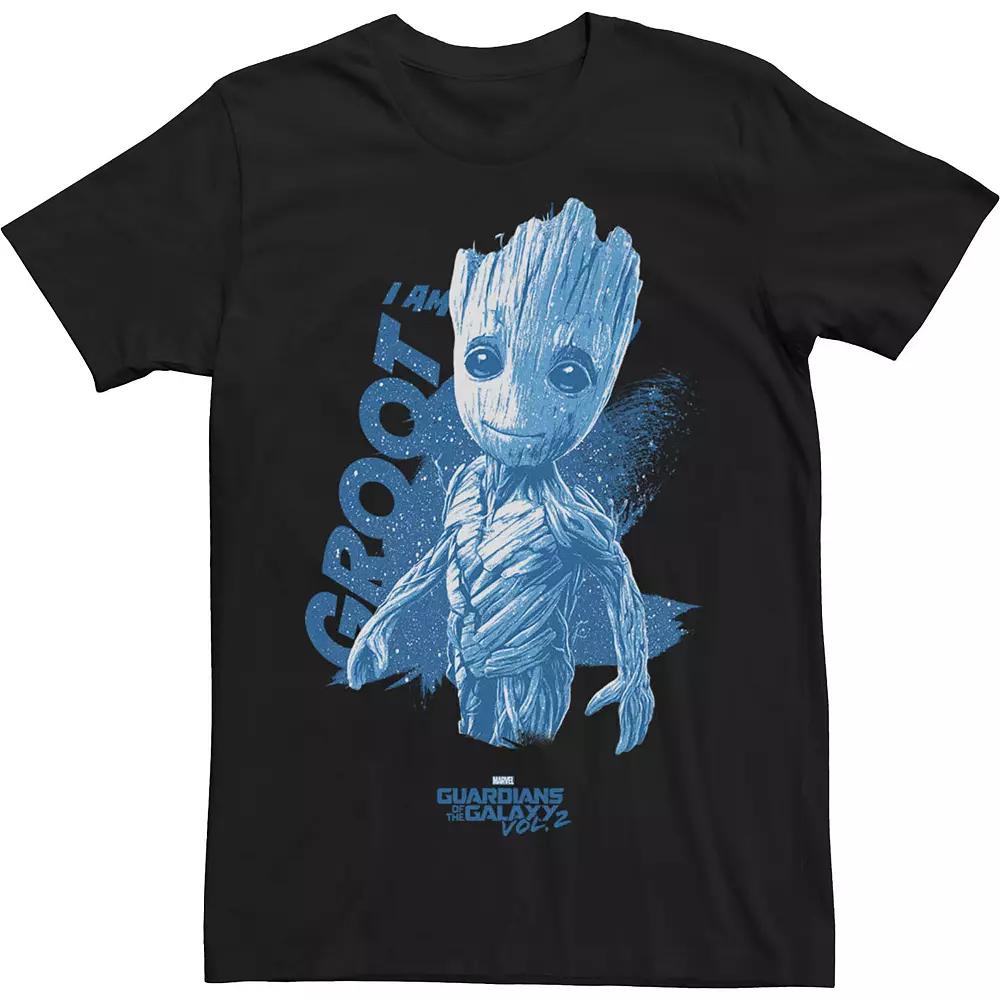 Big & Tall Marvel I Am Groot Tee, Men's,  Product Image