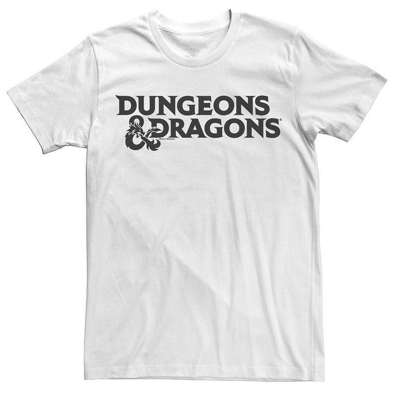 Men's Dungeons & Dragons Stacked Logo Tee,  Product Image