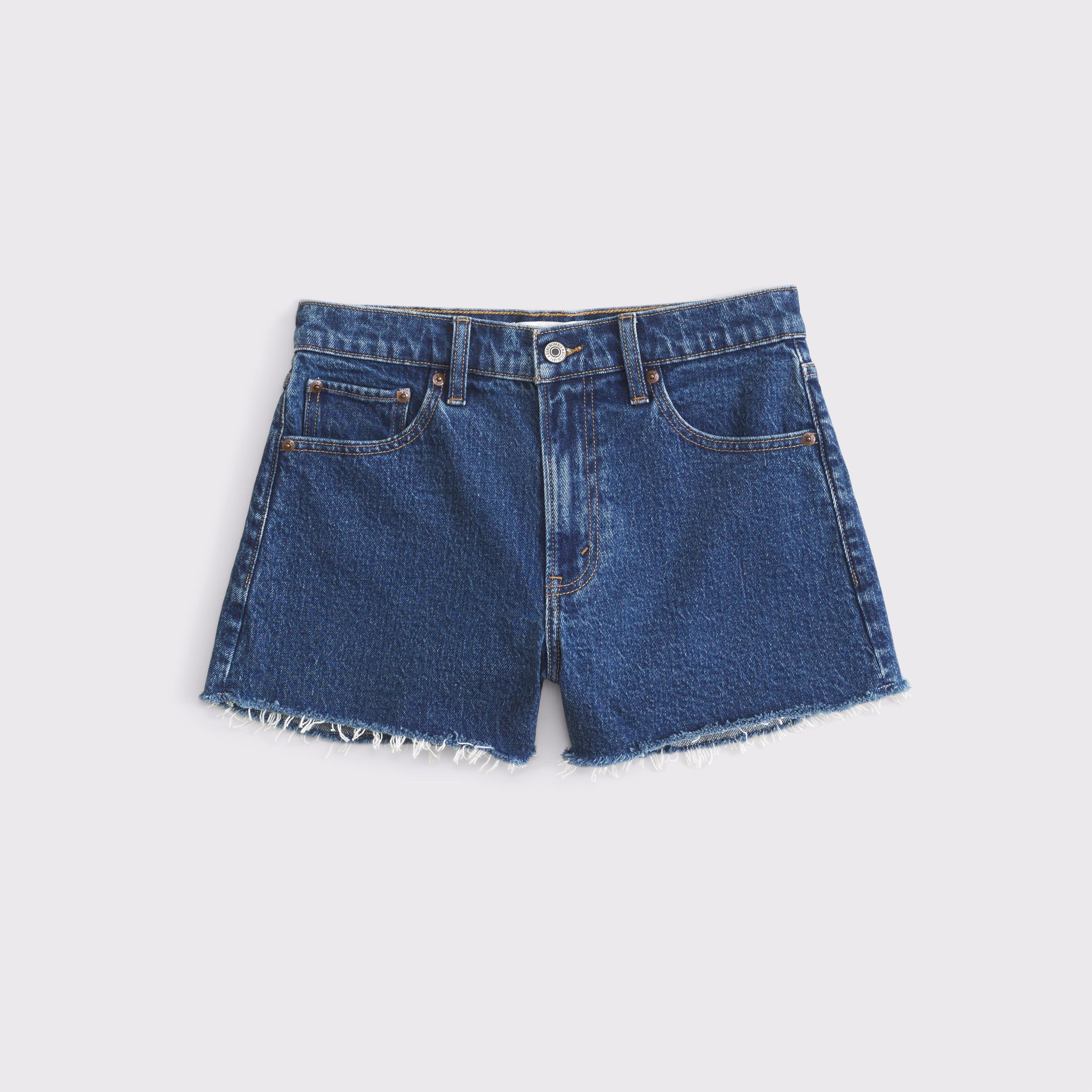 High Rise 90s Cutoff Short Product Image