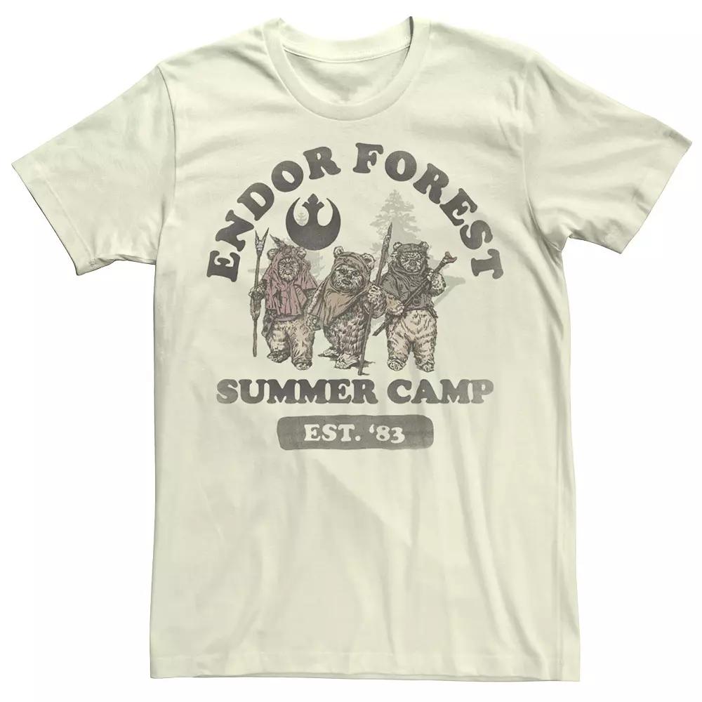 Men's Star Wars Ewok Endor Camp Speeder Vintage Tee,  Product Image