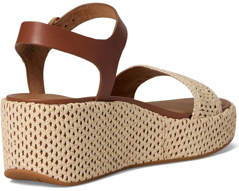 Women's FitFlop Platfforms Woven Wedge Ankle-Strap Sandals Product Image