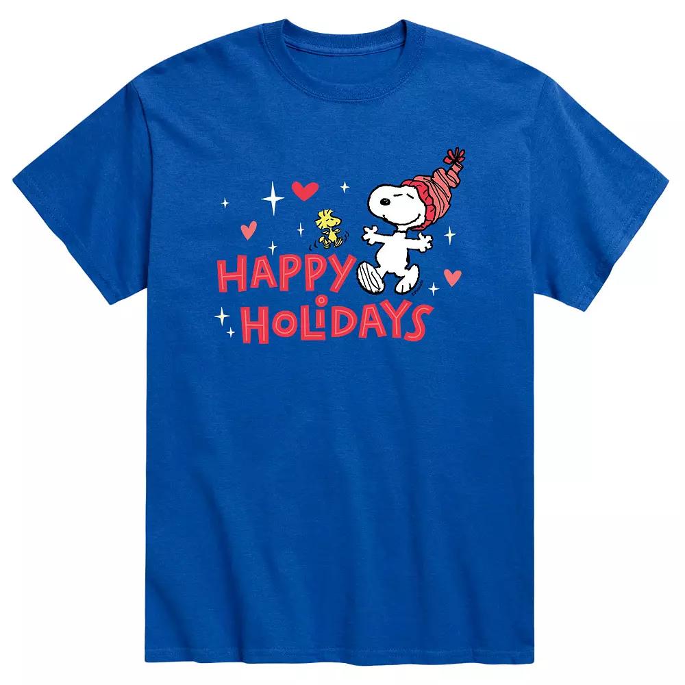 Men's Peanuts Happy Holidays Tee,  Product Image