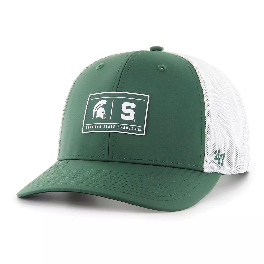 Men's '47 Green Michigan State Spartans Bonita Brrr Hitch Adjustable Hat Product Image