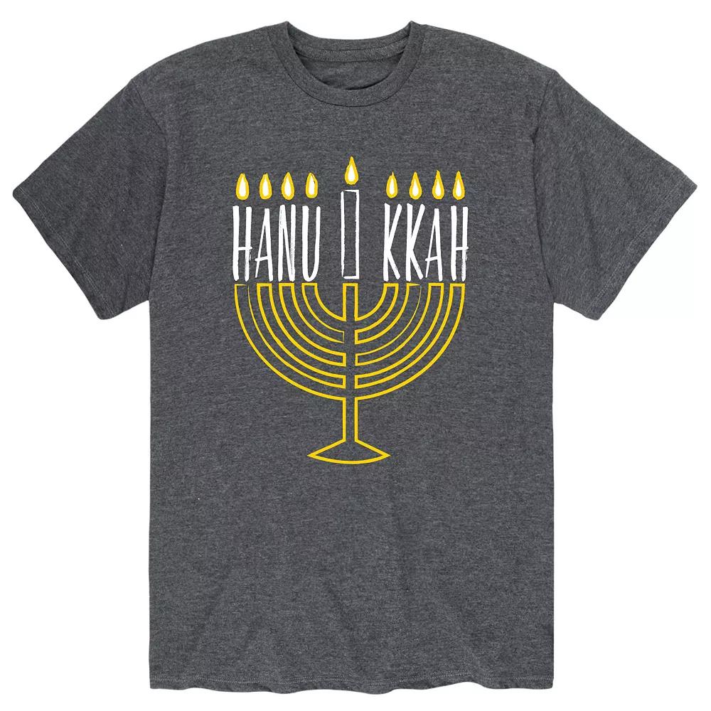 Men's Hanukkah Menorah Tee,  Product Image