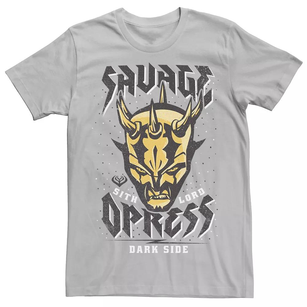 Men's Star Wars: Clone Wars Savage Opress Dark Side Portrait Tee,  Product Image