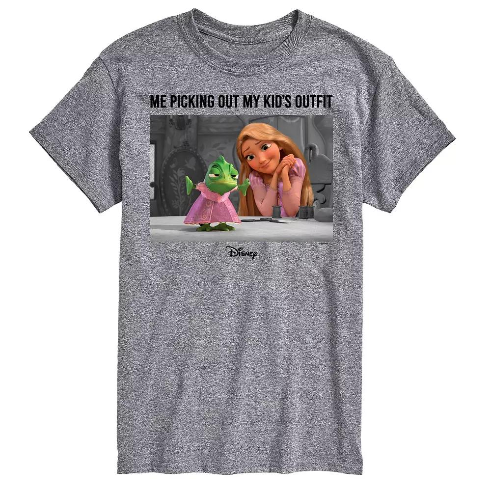 Disney Princess Big & Tall Picking Out Kids Outfit Graphic Tee, Men's,  Product Image