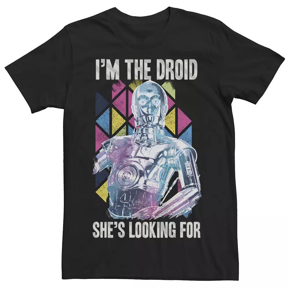 Men's Star Wars "Droid She's Looking For" Valentine Graphic Tee,  Product Image