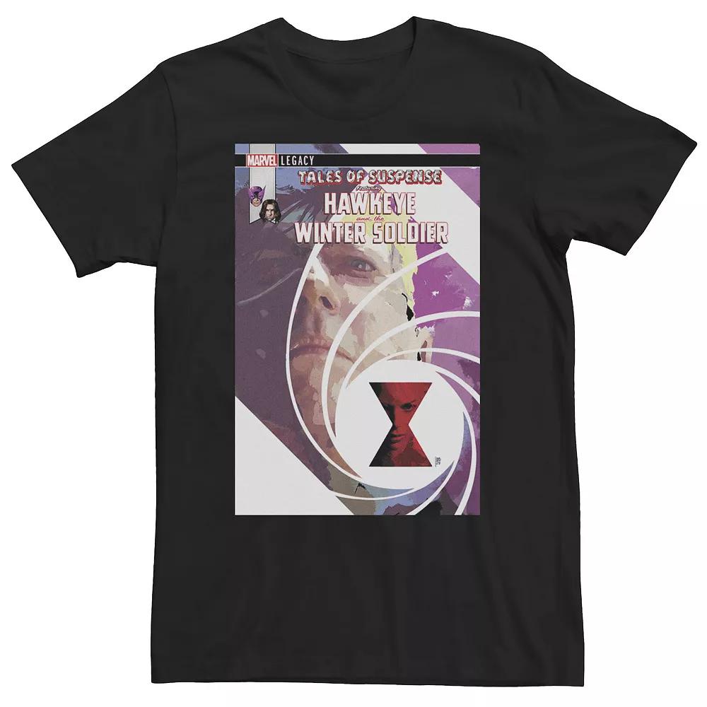 Big & Tall Marvel Tales Of Suspense Hawkeye The Winter Soldier Tee, Men's,  Product Image