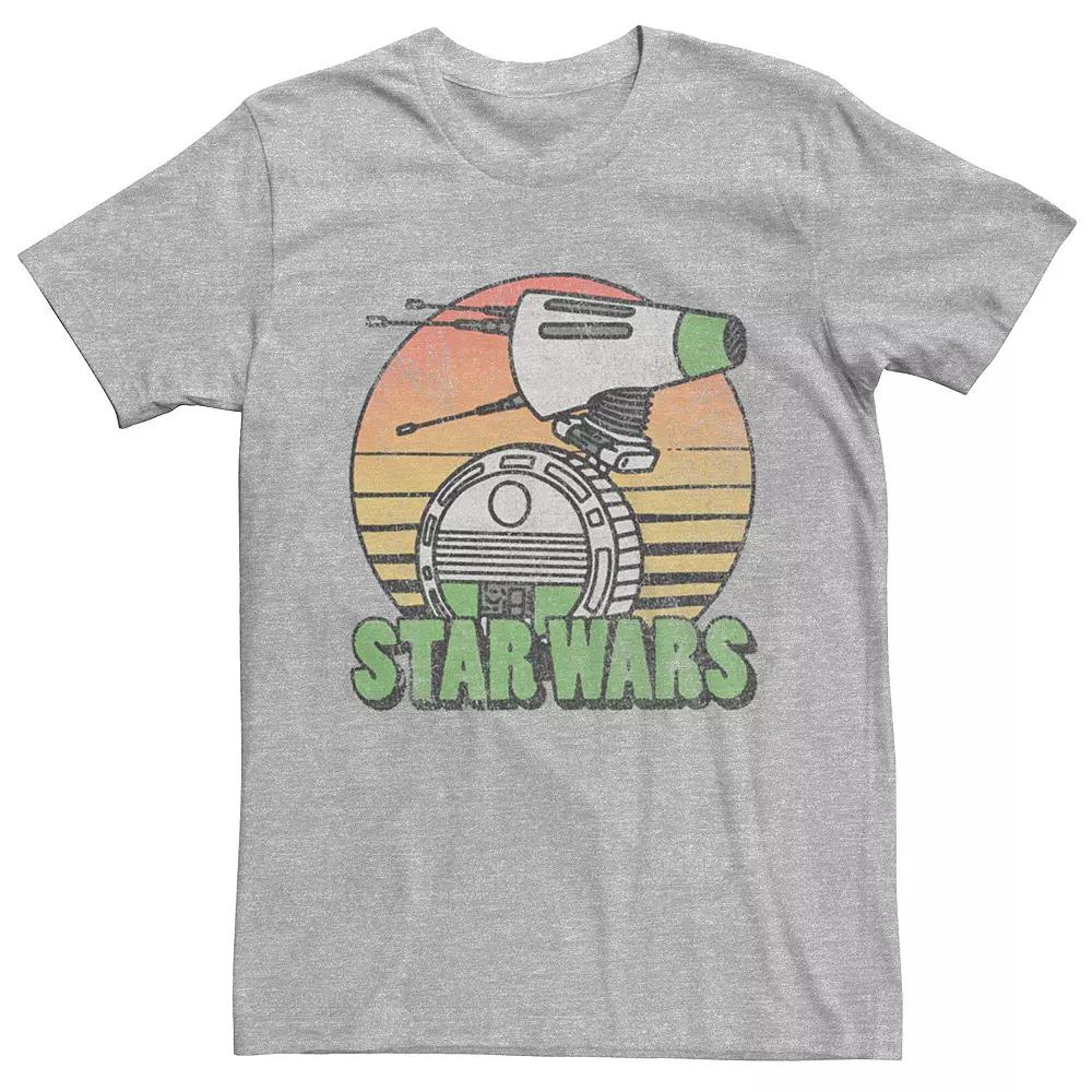 Men's Star Wars The Rise of Skywalker Retro D-0 Sunset Tee,  Product Image