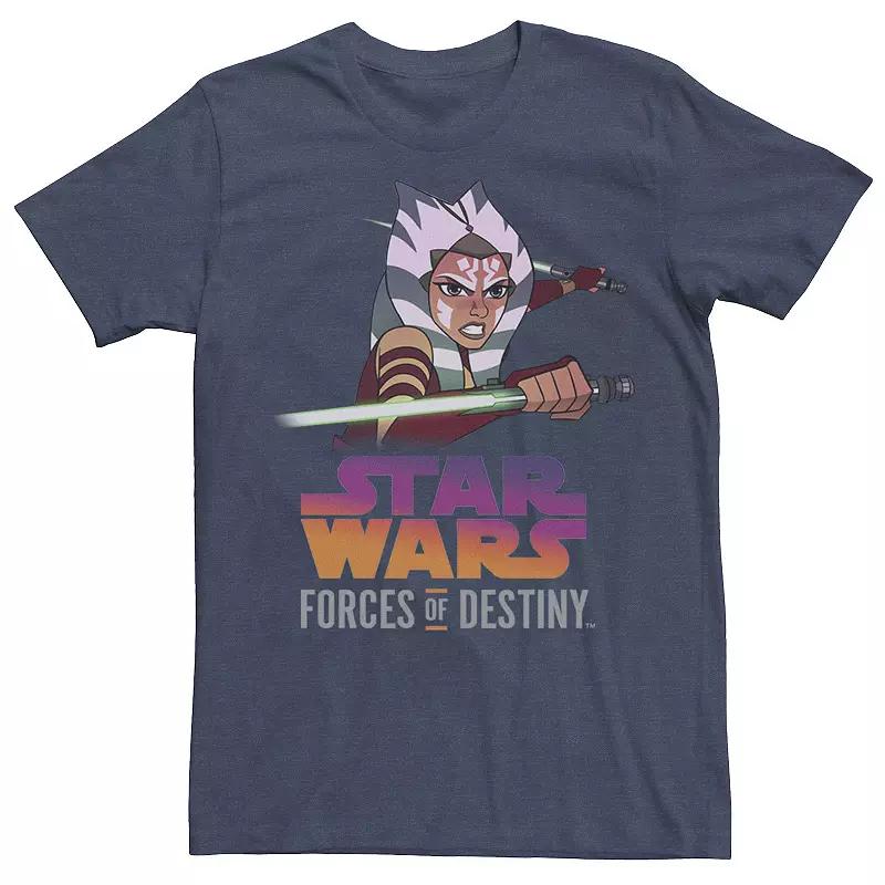 Men's Star Wars Forces of Destiny Ahsoka Lightsaber Duo Tee,  Product Image