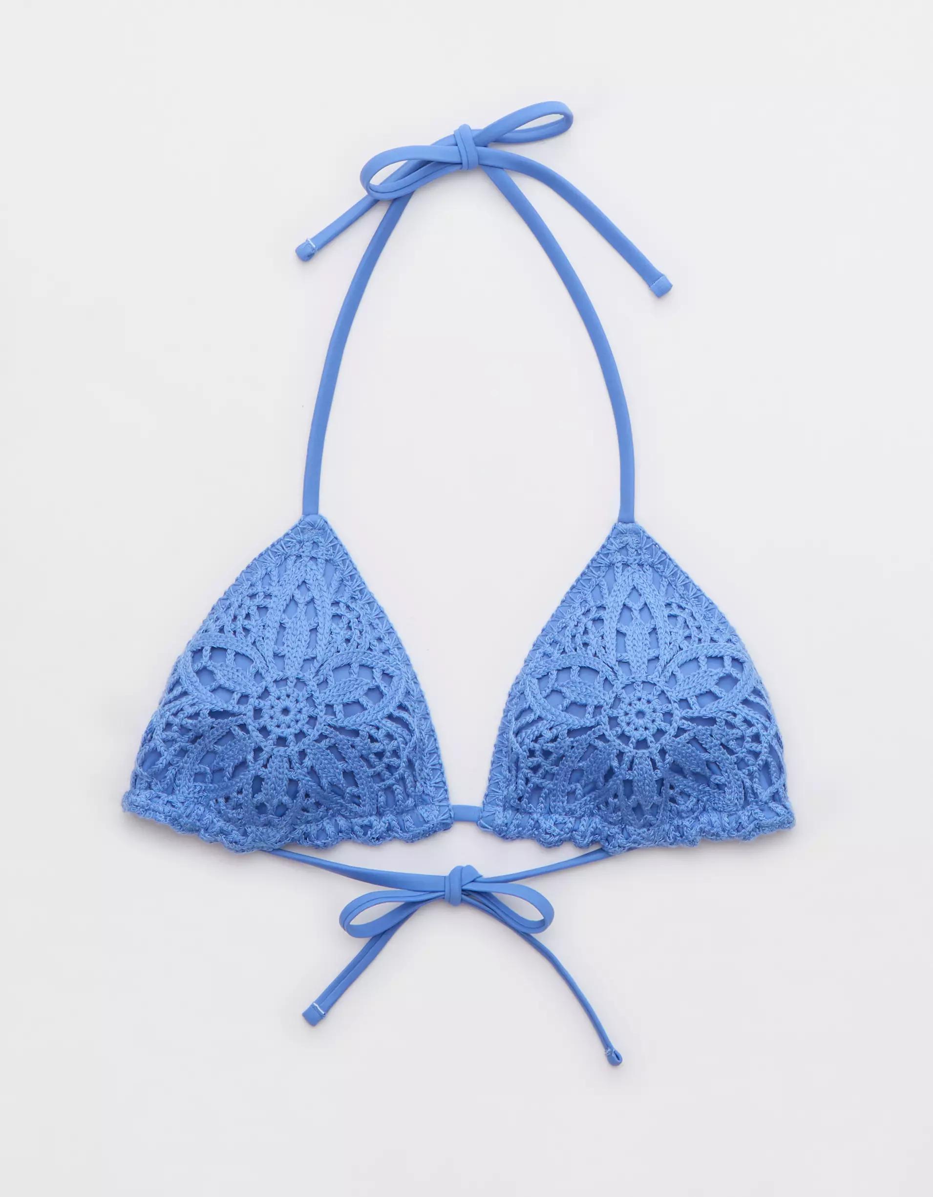Aerie The Sun-Lover Crochet Bikini Top Product Image