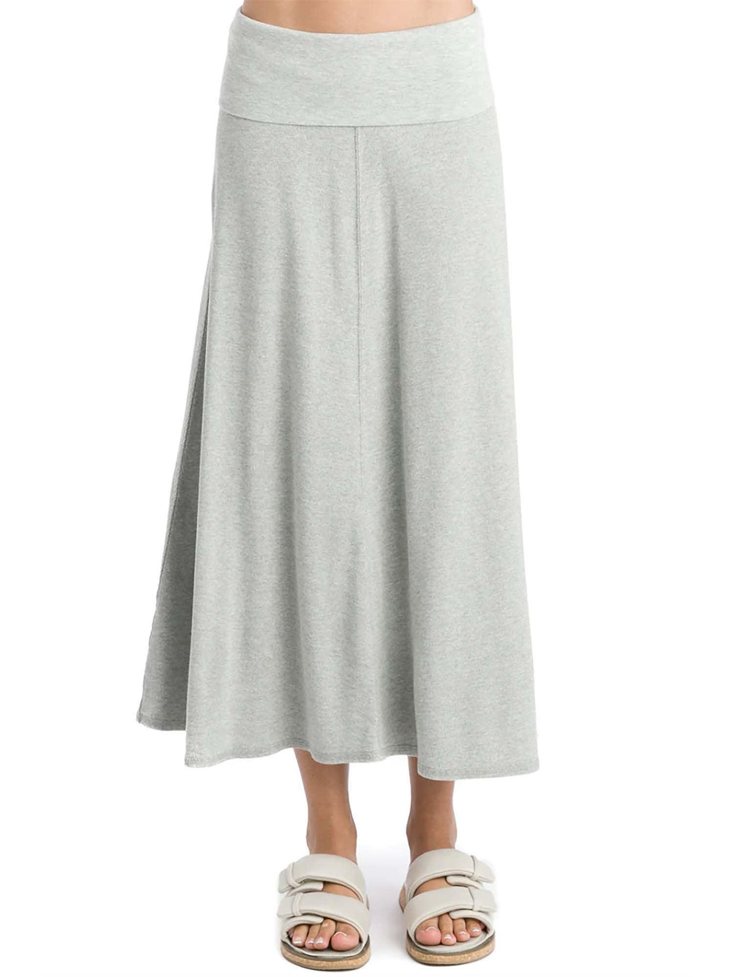 Hard Tail Ribbed Rolldown Long Skirt (Style CS-56) Product Image