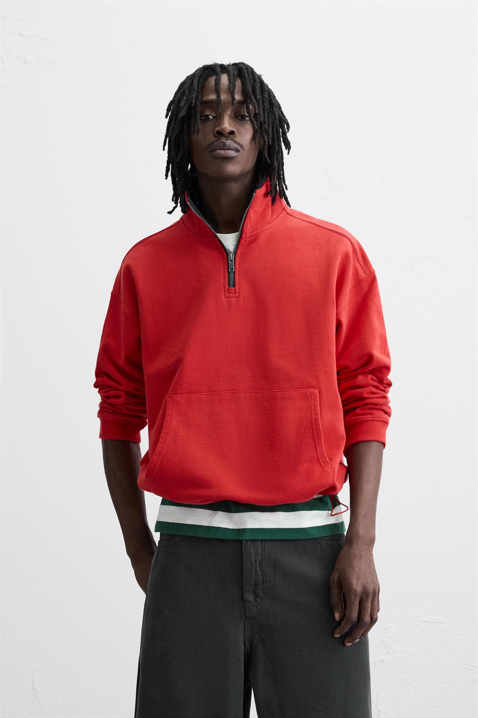 QUARTER-ZIP SWEATSHIRT Product Image