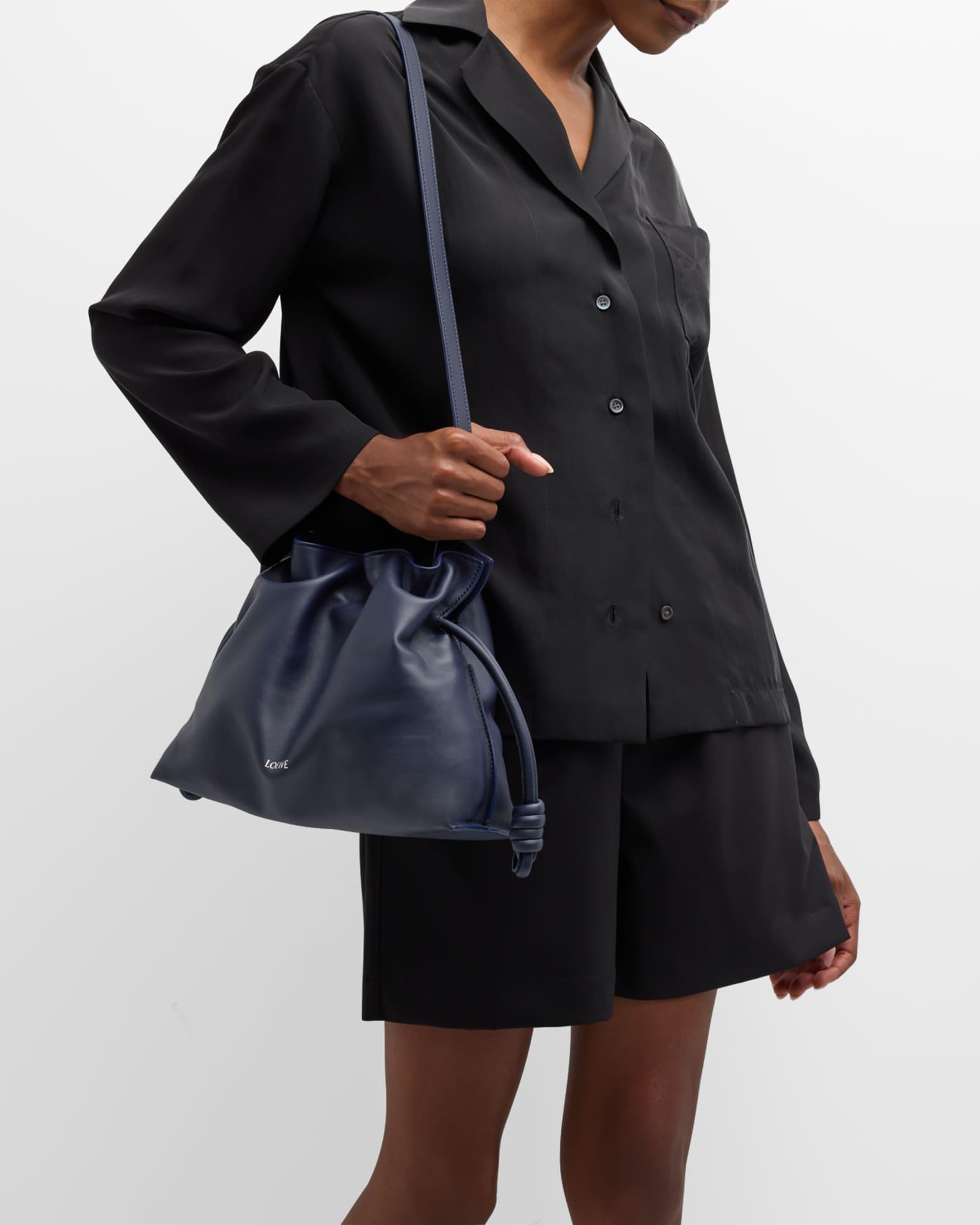 Flamenco Medium Clutch Bag in Napa Leather  Product Image