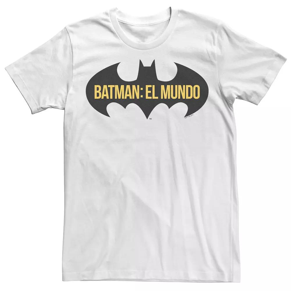 Men's Batman: El Mundo Spain Bat Logo Tee,  Product Image