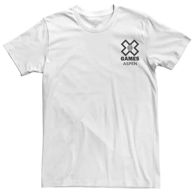 Men's ESPN X Games Aspen Chest Logo Tee, Size: Large, White Product Image