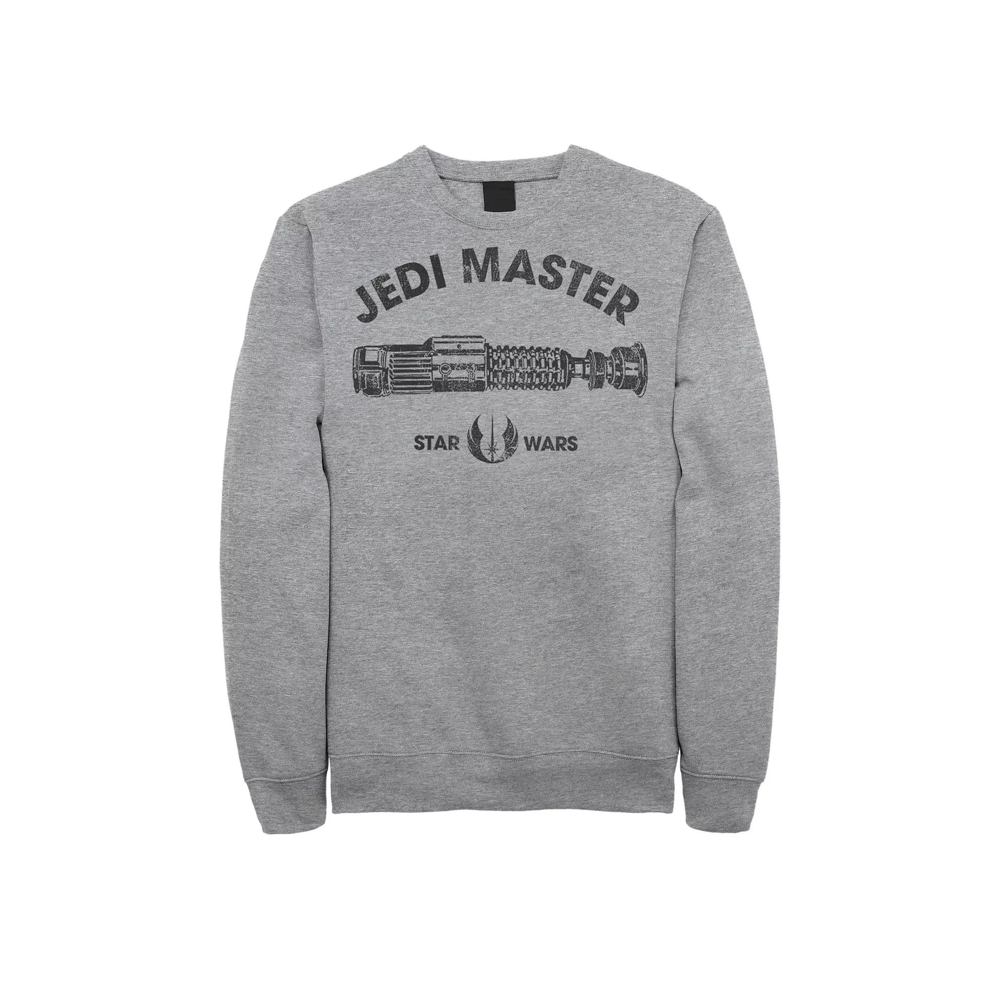 Men's Star Wars Jedi Master Lightsaber Logo Sweatshirt,  Product Image