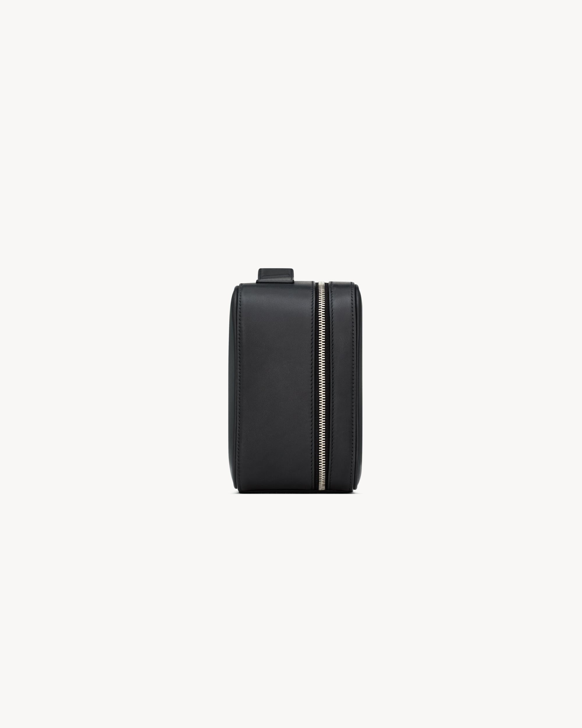 SAINT LAURENT PARIS vanity case in leather Product Image
