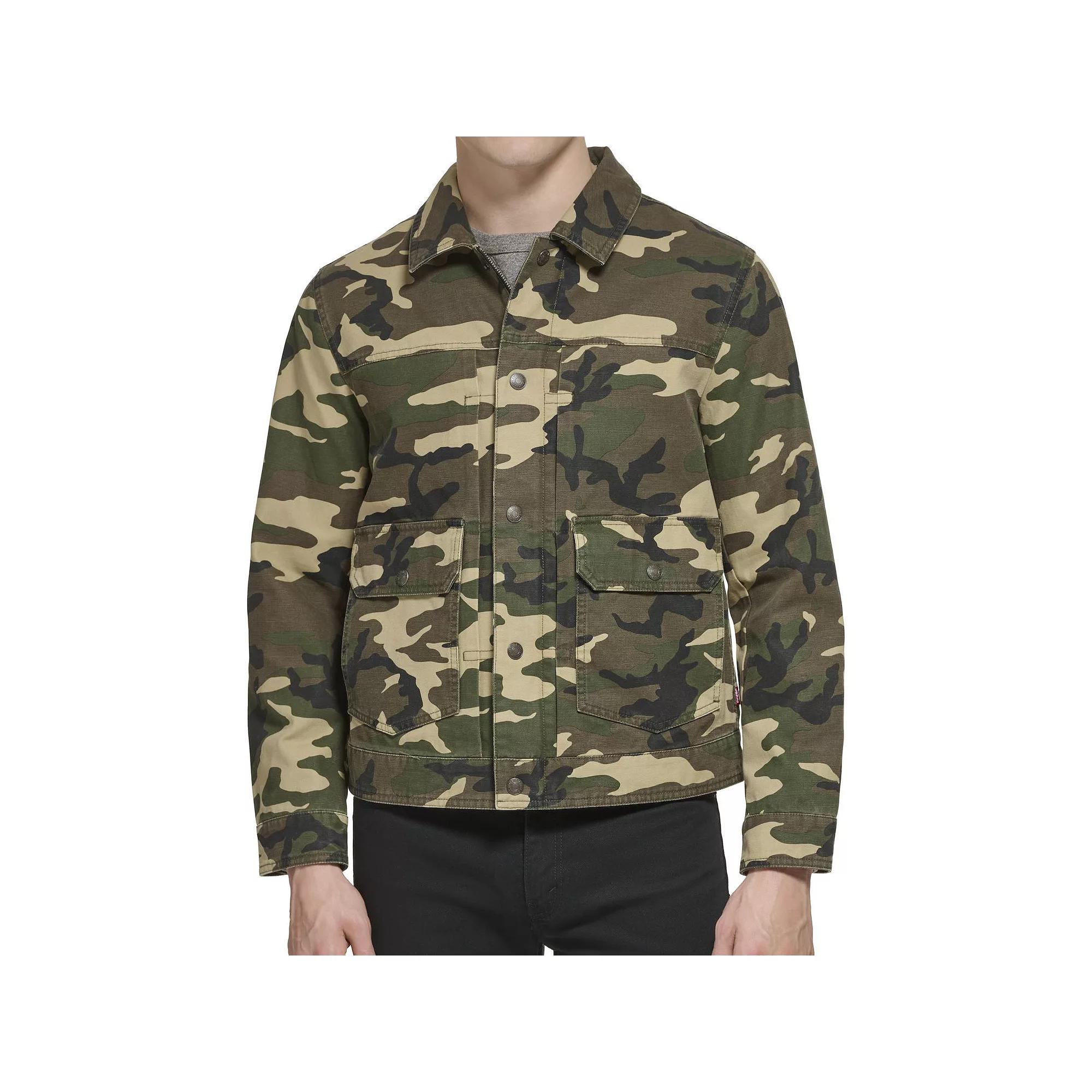 Mens Levis Utility Jacket with Laydown Collar Product Image