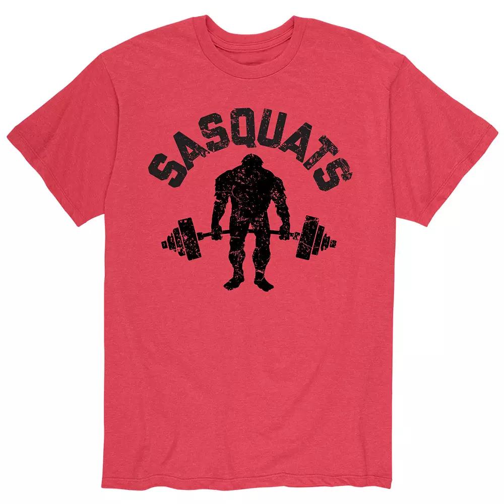 Men's Sasquats Tee, Size: Large, Red Product Image