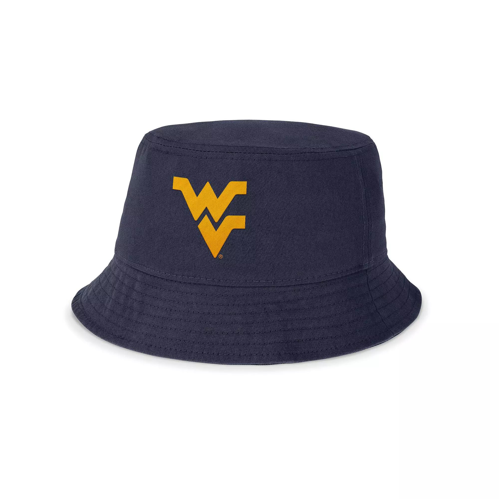 Men's Nike Navy West Virginia Mountaineers Apex Bucket Hat, Blue Product Image
