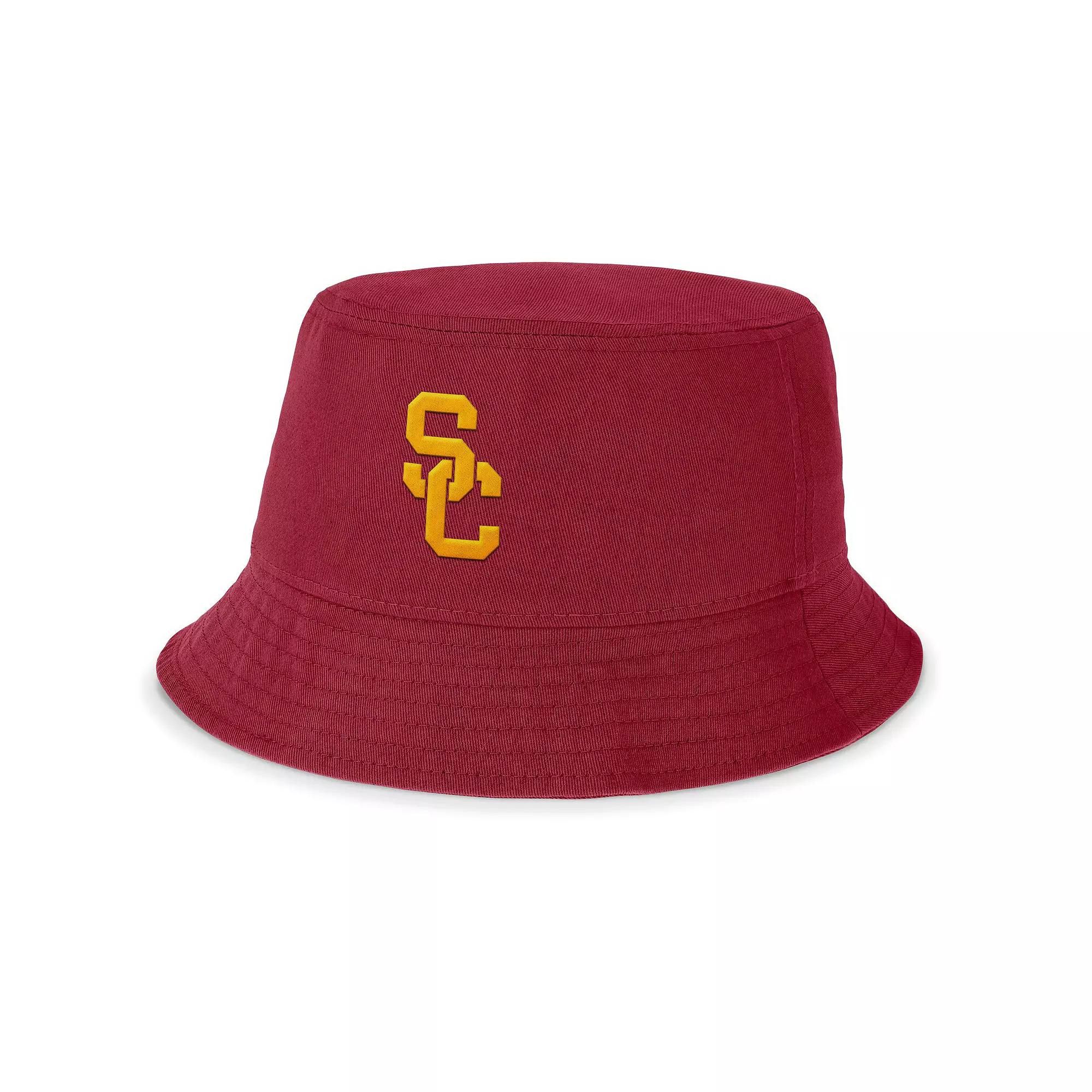 Men's Nike Cardinal USC Trojans Local Apex Bucket Hat,  Product Image