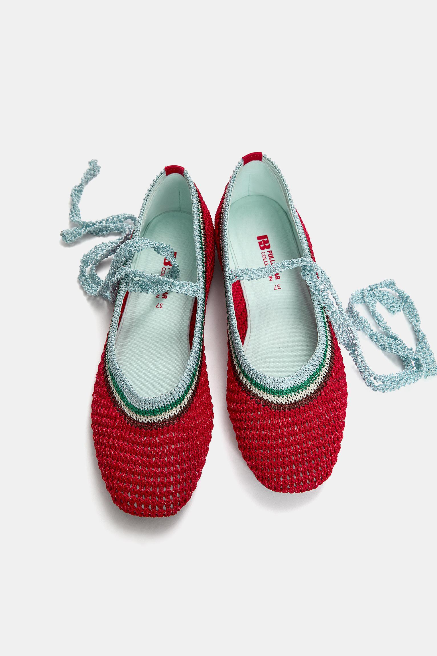 Crochet ballerinas Product Image